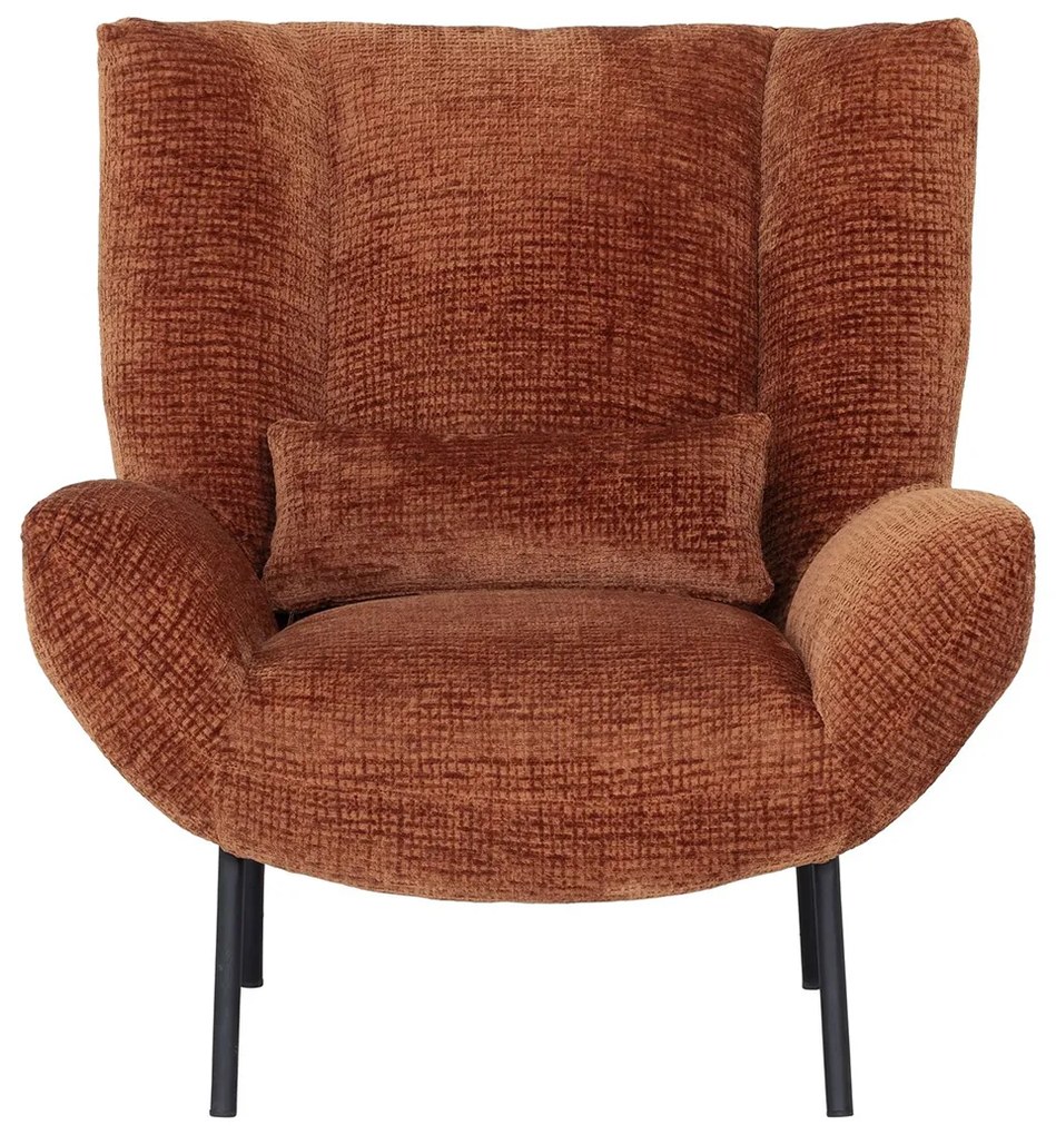 Must Living Astro Bruine Fauteuil Met Lendekussen