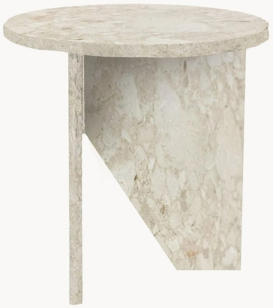 Ronde marmeren bijzettafel Verde