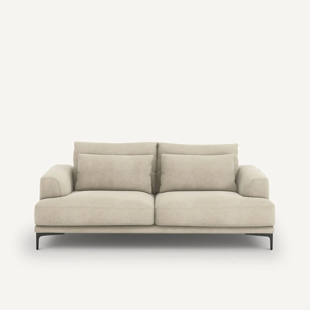 3-zitsbank in linnen fluweel, MARSILE