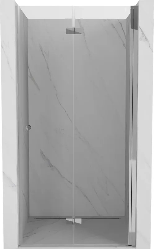 Mexen Mist-F opvouwbare douchedeur rechts 120 cm, transparant, chroom - 8A6-120-000-01-00-P