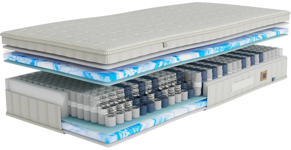 Goossens Excellent Matras Shapes 6, 80 x 210 cm pocketvering