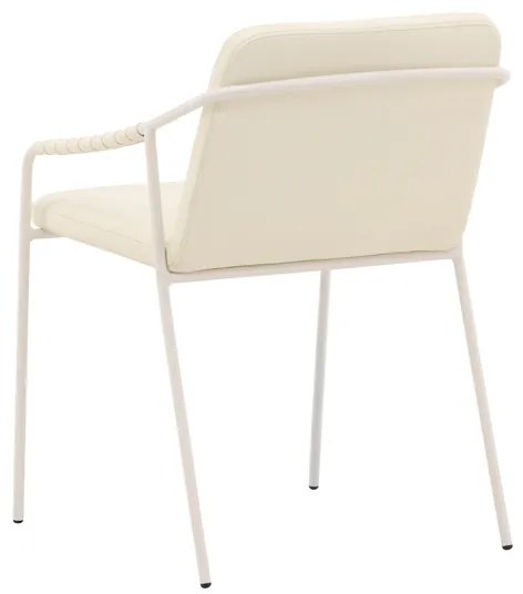 Jörn Eetkamerstoel - Mattias  - Beige - PU-Leer  - Jörn