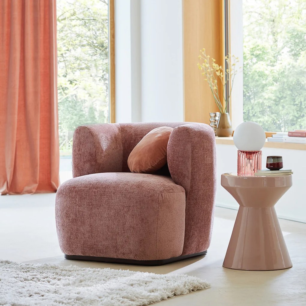 Fluwelen fauteuil, Nidou