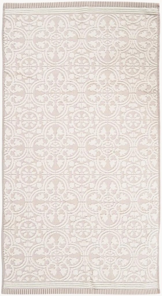 Jacquard katoenen handdoek Tile de Pip