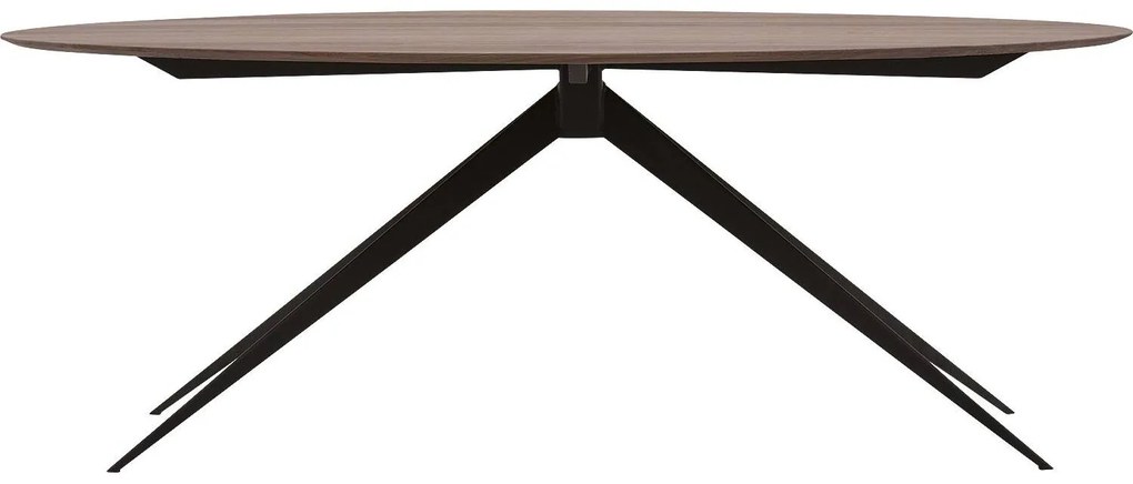 Goossens Excellent Eettafel Uniek, Ovaal 180 x 110 cm