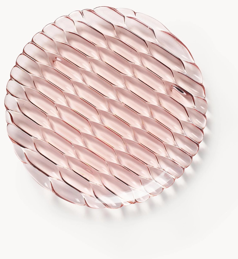 Ontbijtborden Jellies met structuurpatroon, 4 stuks