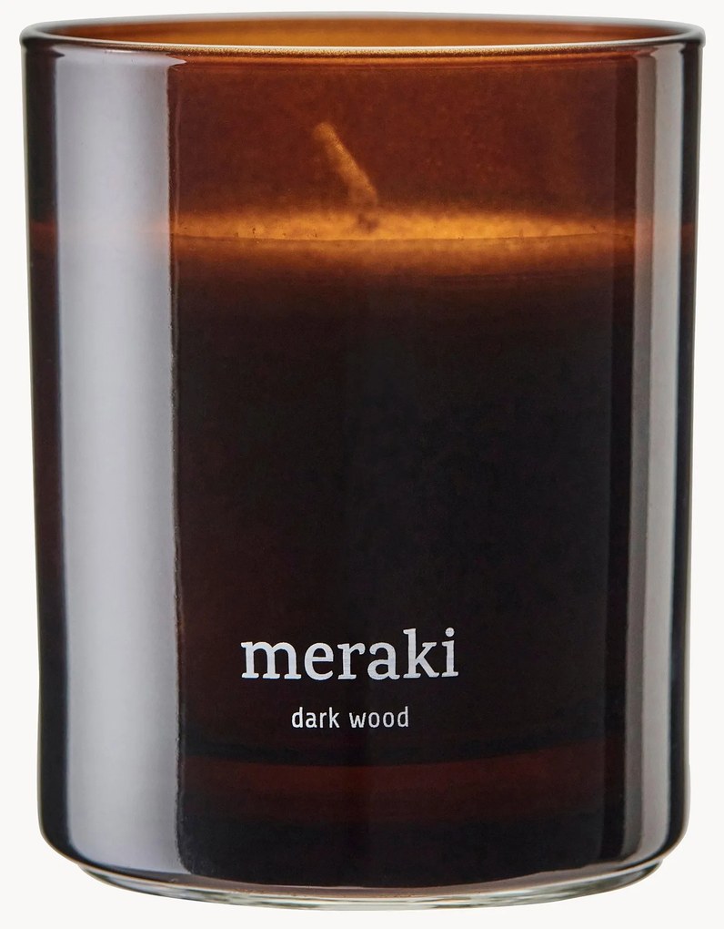 Geurkaars Dark Wood (nootmuskaat, kruidnagel & amber)