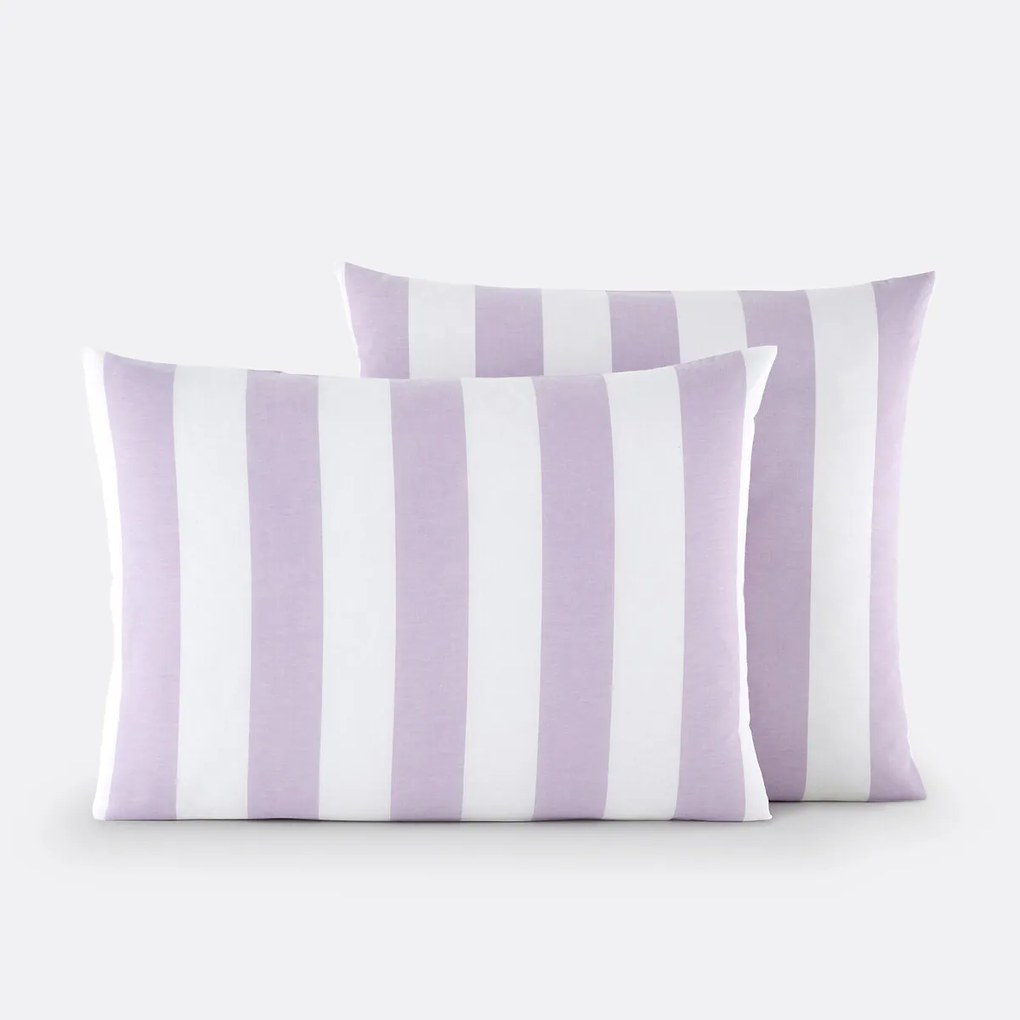 Kussensloop in katoen, Tamori Violet