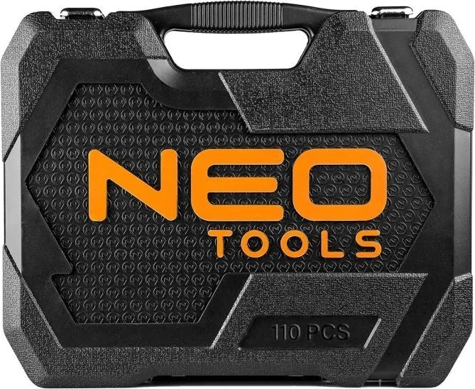 NEO Doppenset 1/4"-1/2"110 Delig 10-066