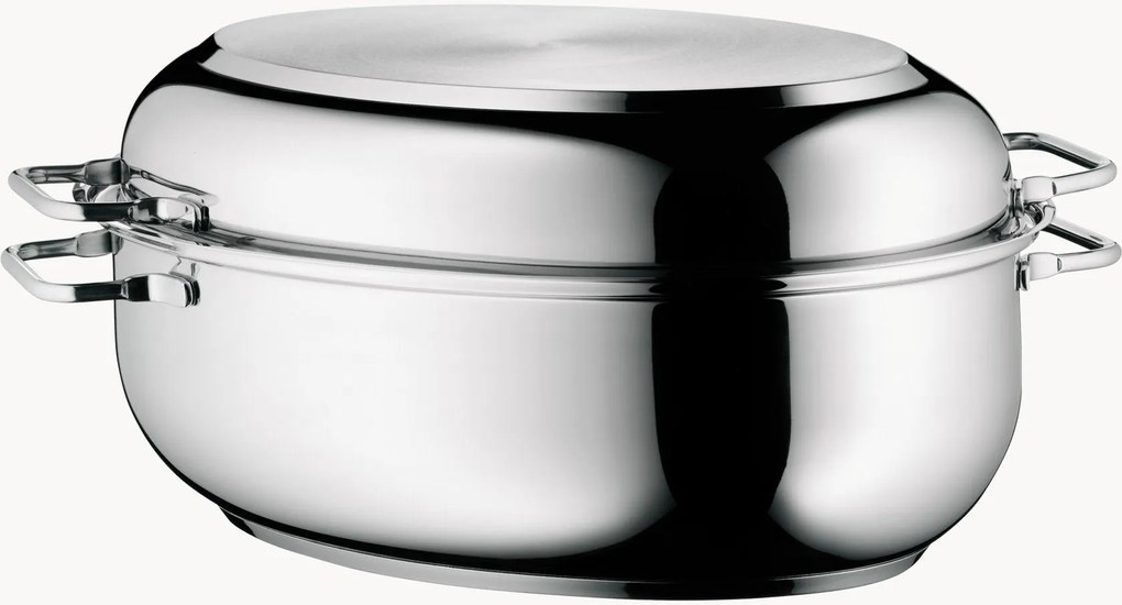 Braadpan Edvin met deksel en thermometer