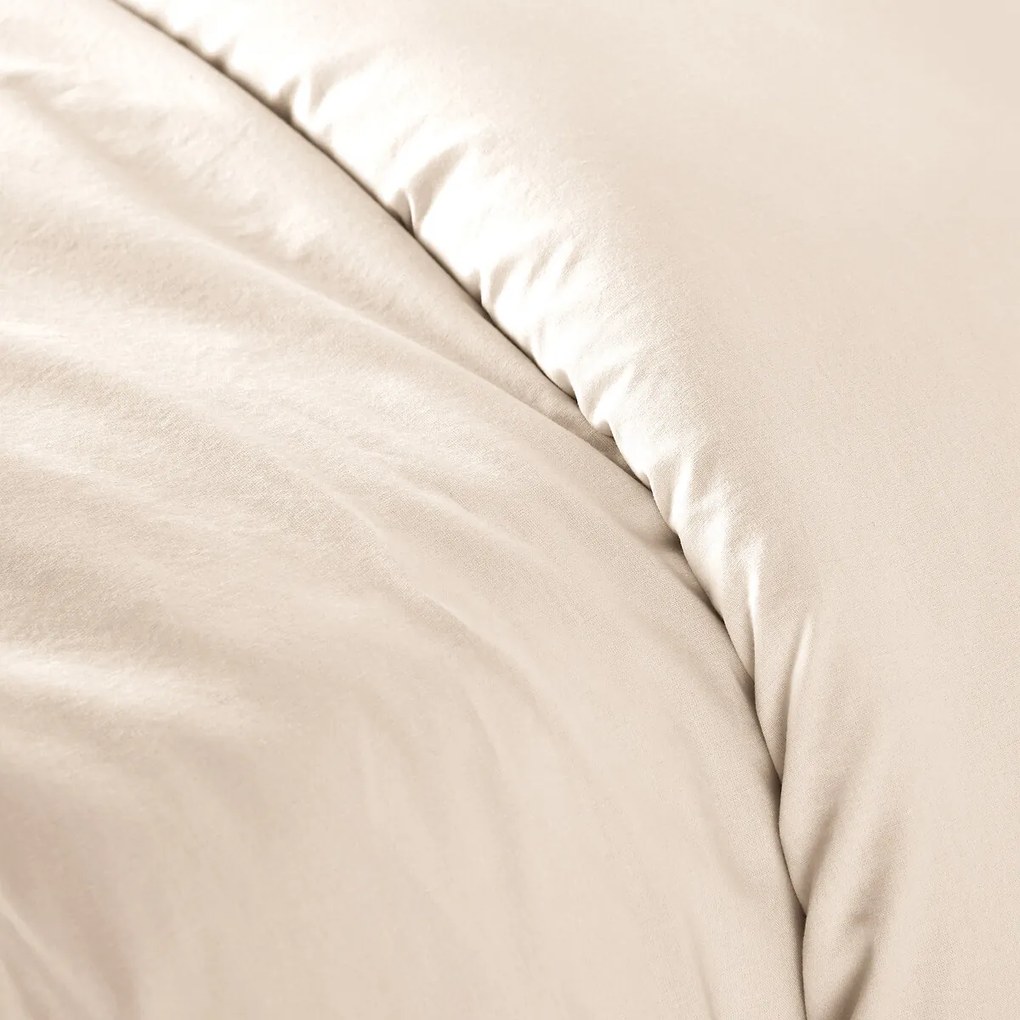 Effen dekbedovertrek in gewassen katoen, Scenario