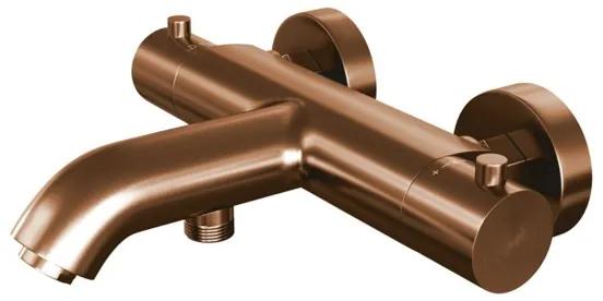 Brauer Copper Edition badthermostaat met omstel geborsteld koper PVD 5-GK-041
