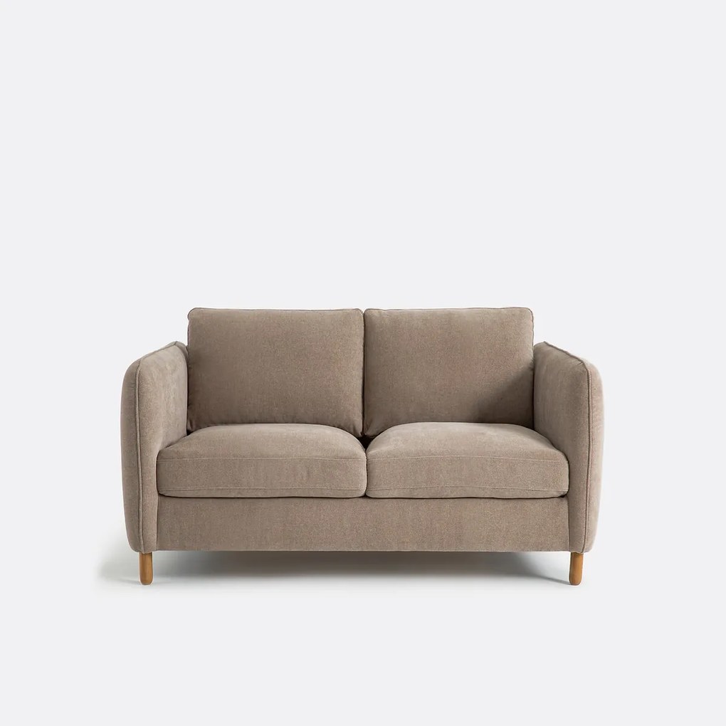 2-zits bedbank Loméo van gevlekt polyester