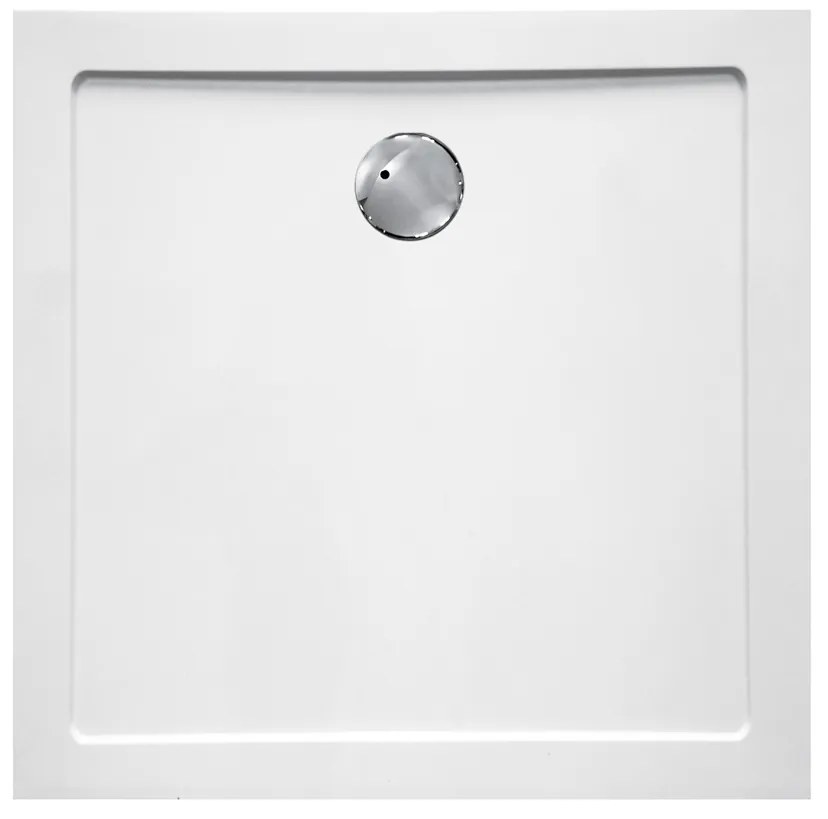 Haceka Belice douchebak vierkant 90x90cm wit