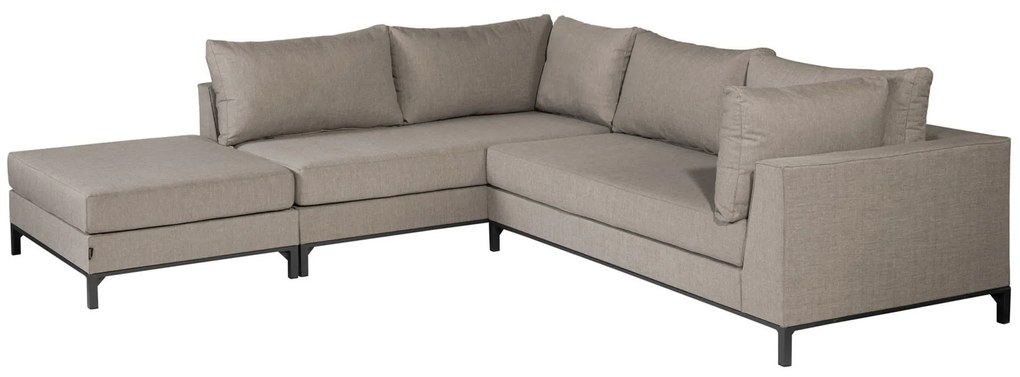 Exotan Hoek Loungeset - Sicilië - Links - Taupe - Exotan