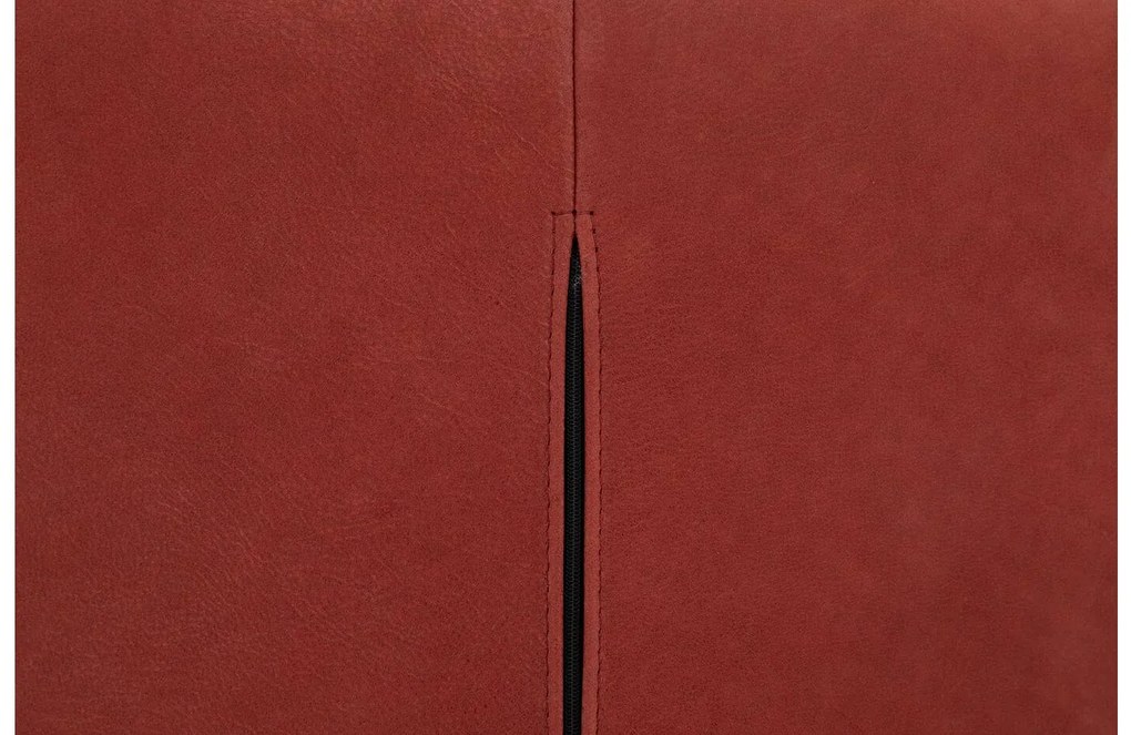 Goossens Excellent Eetkamerstoel Leogang rood leer met armleuning en Zwart skater wiel met zwarte kapmet wielen, elegant chic