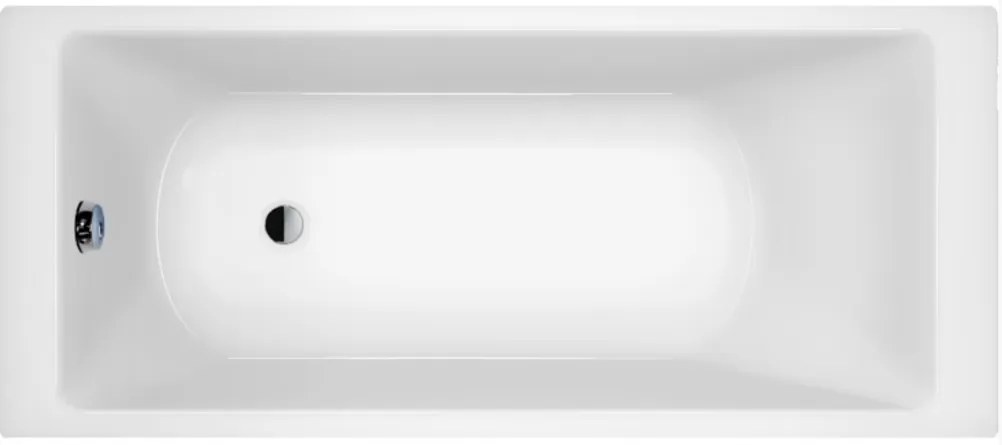 Plazan Basic douchebad met paneel 170x70cm