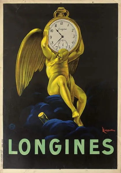 Kunstreproductie Swiss watchmakers Longines, Cappiello, Leonetto