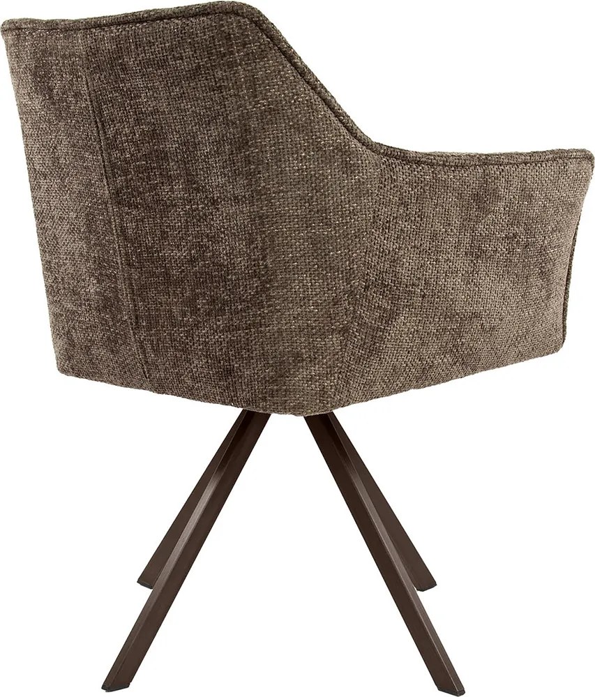 Draaibare Eetkamerstoel Taupe