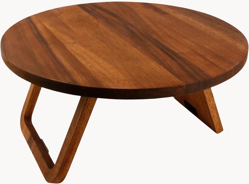 Houten dienblad Dina op voet