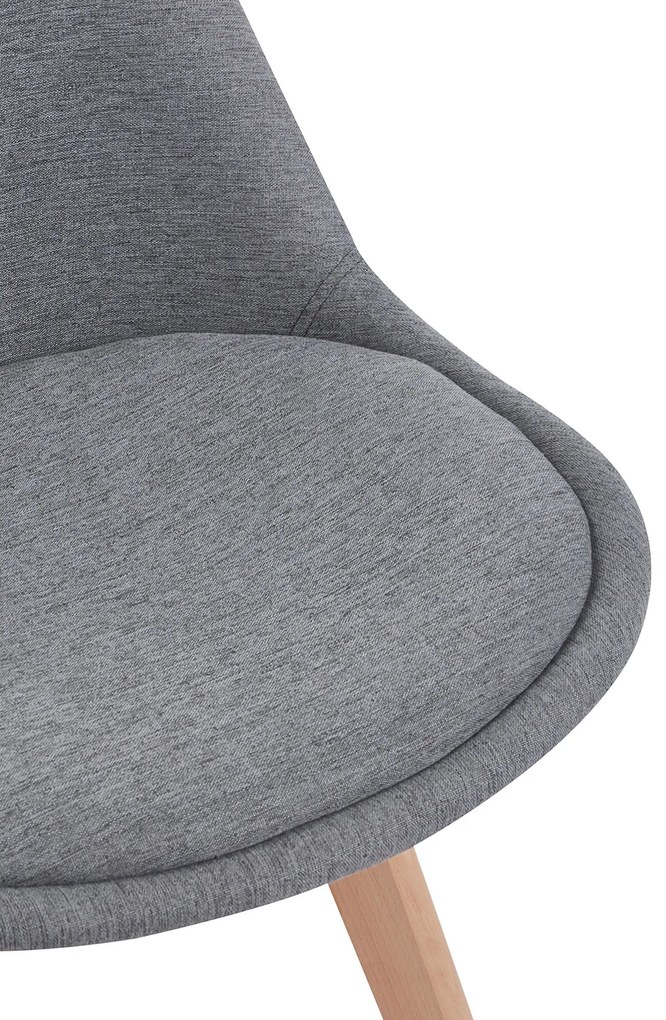 Set 4 Synk Stoffen Stoelen