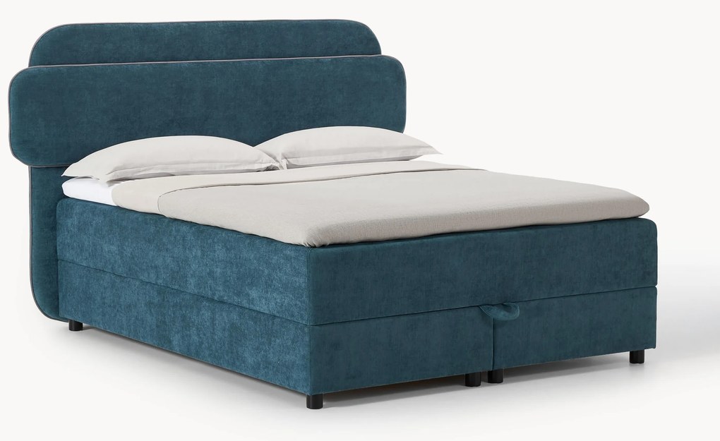 Boxspringbed Enrica met opbergruimte