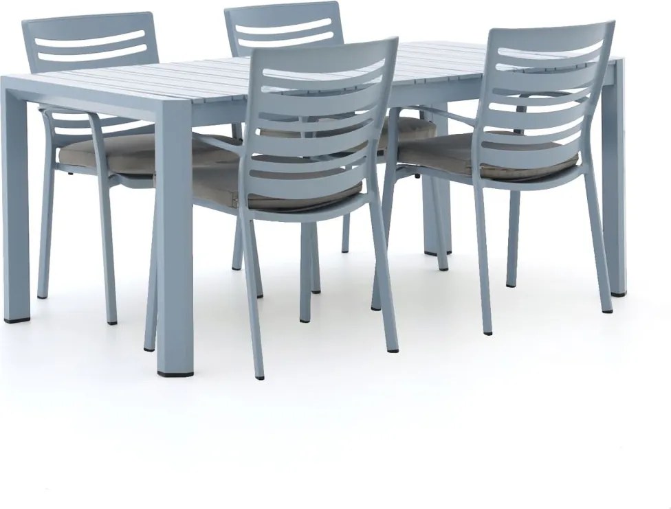 + 15% kassakorting | Diningset Hartman  | 4 personen | Tuinset aluminium | 5-delig | Kees Smit Tuinmeubelen