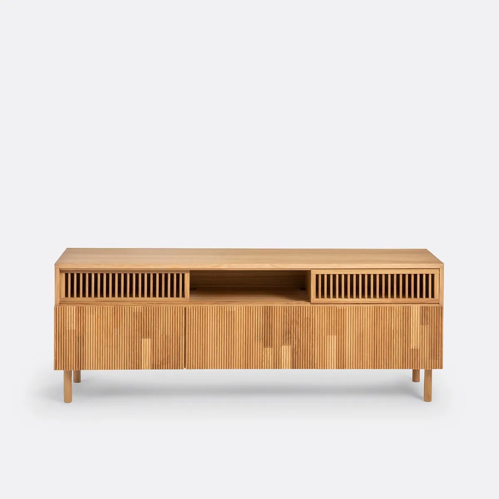 TV-meubel van eikenhout en fineer, Bilbao