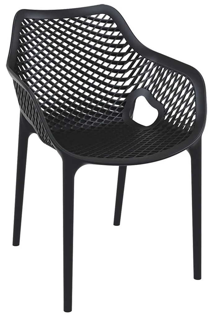 Garden Impressions Air XL design tuinstoel zwart