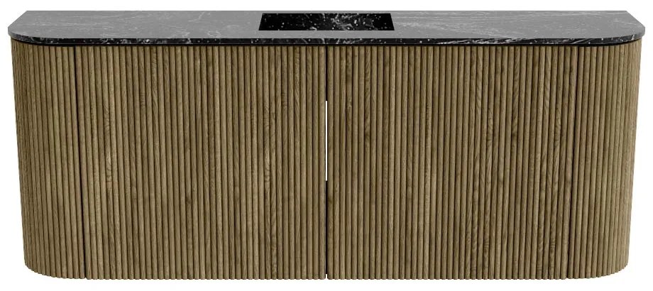 Mondiaz Joya DLux 105cm toiletmeubel ronding links/rechts dusk met wastafel faye midden zonder kraangat lava