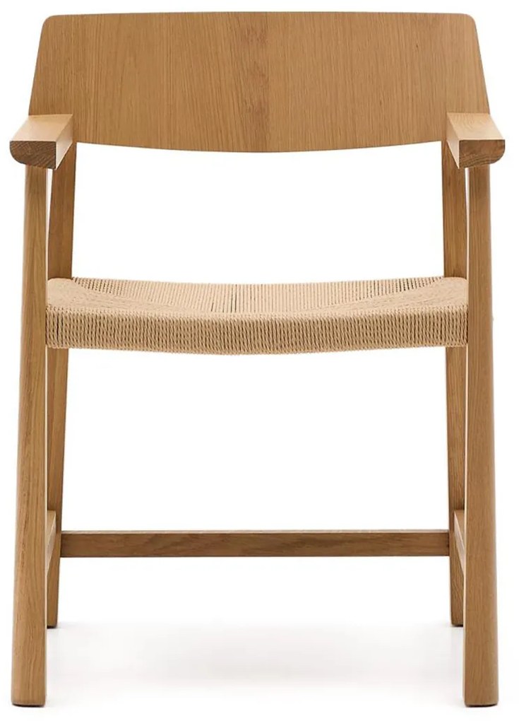Kave Home Idun Eiken Design Eetkamerstoel