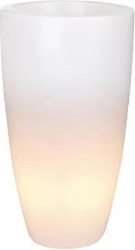 Pure Soft Round High LED Light Bloempot 50 cm