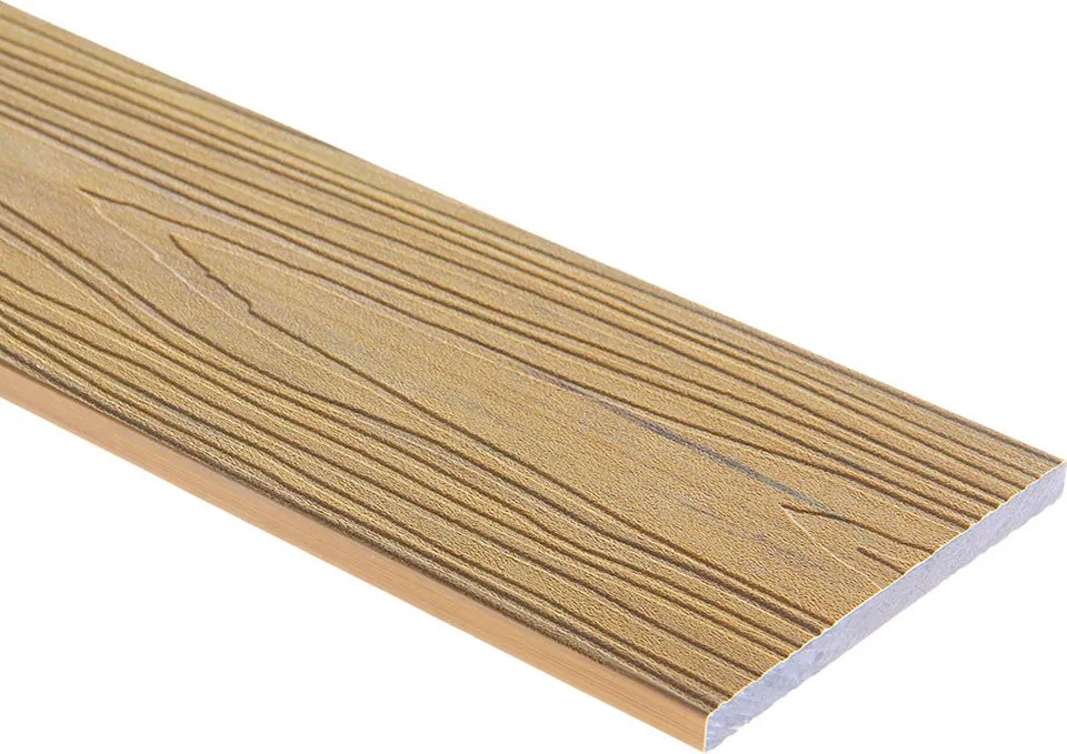 Buitenpanel Gevelplank Berk 290CM | Boordplank | Tuin | 3D Houtnerf