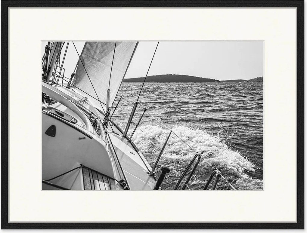 Ingelijste foto Sailing