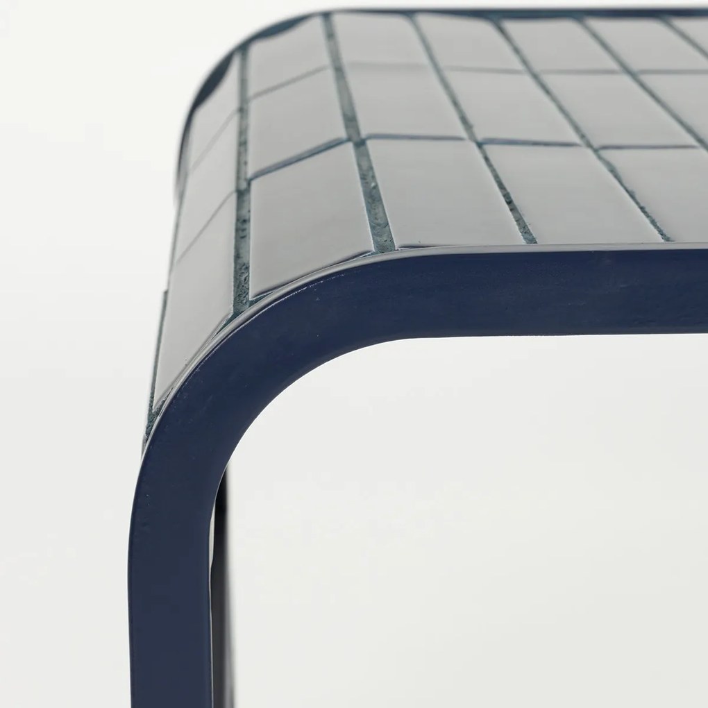 Zuiver Tiles Blue Salontafel Met Tegeltjes Blauw - 80 X 47cm.