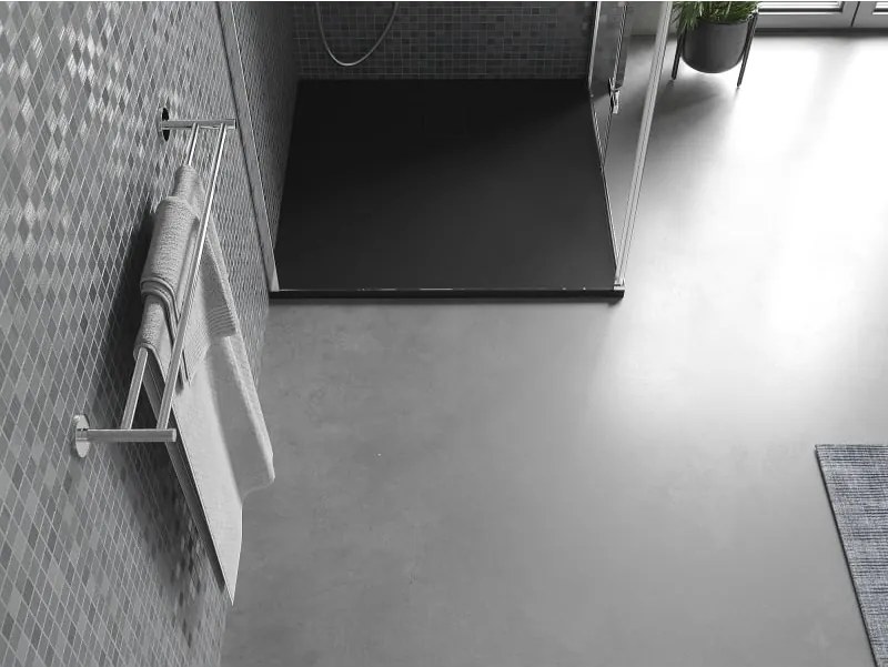 Mexen Bert vierkante douchebak SMC 90 x 90 cm, zwart - 4K709090