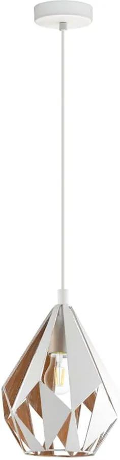 EGLO hanglamp Carlton 1 - wit/goud - Leen Bakker