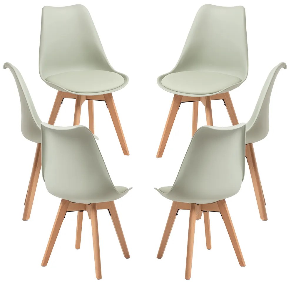 Set 6 Synk Basic Stoelen