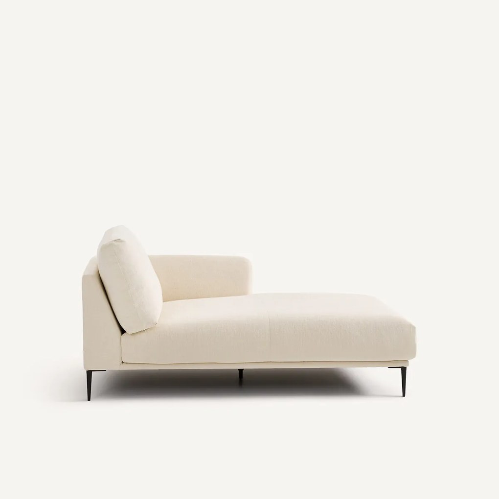 Polyester longchair, Oscar, ontwerp Emmanuel Gallina