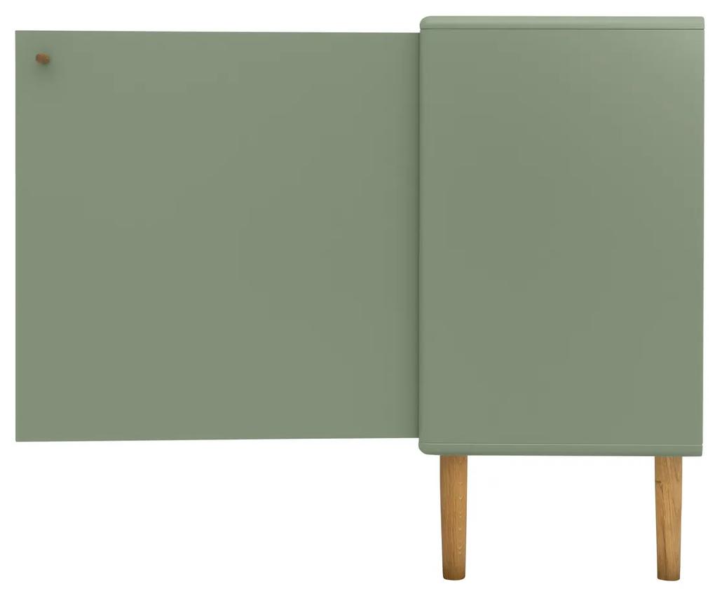Tenzo Color Living Dressoir Kast Groen - 175x40x80cm.