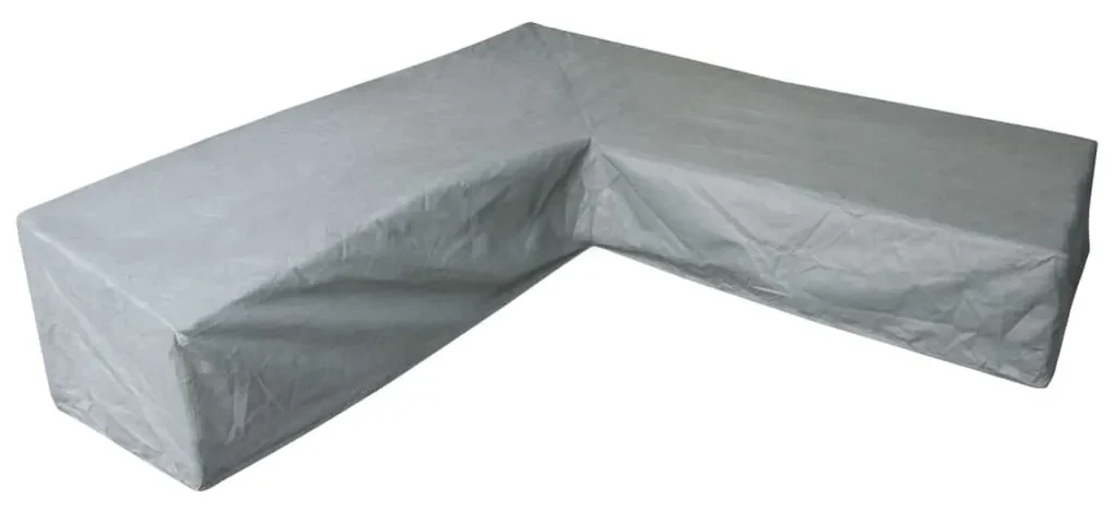 Eurotrail Loungehoes L-vormig 225x225x100/70 cm grijs