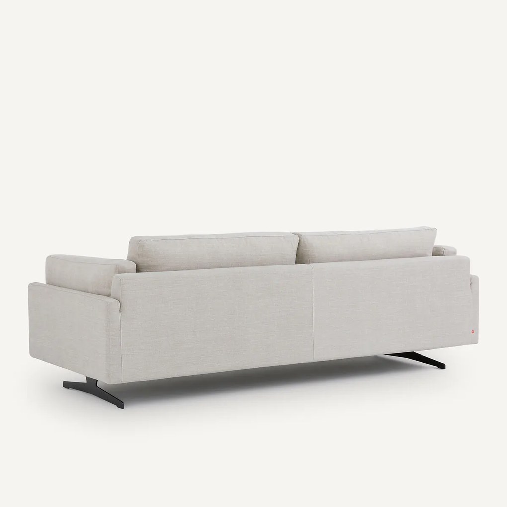 Bank 3- of 4-zits, van katoen en linnen, CÉSAR