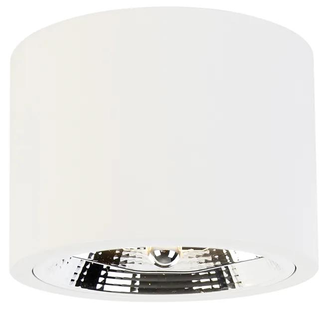 Moderne plafondSpot / Opbouwspot / Plafondspot wit - Expert Modern GU10 rond Binnenverlichting Lamp