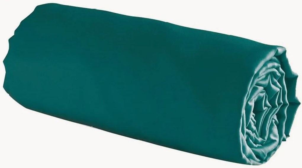 Katoenen satijnen hoeslaken Zanzibar