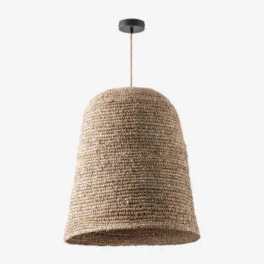 Kayradens Hangende Plafondlamp Voor Buiten Natuurlijk - Zwart & Ø50 Cm - ↑60 Cm Kayradens - Sklum