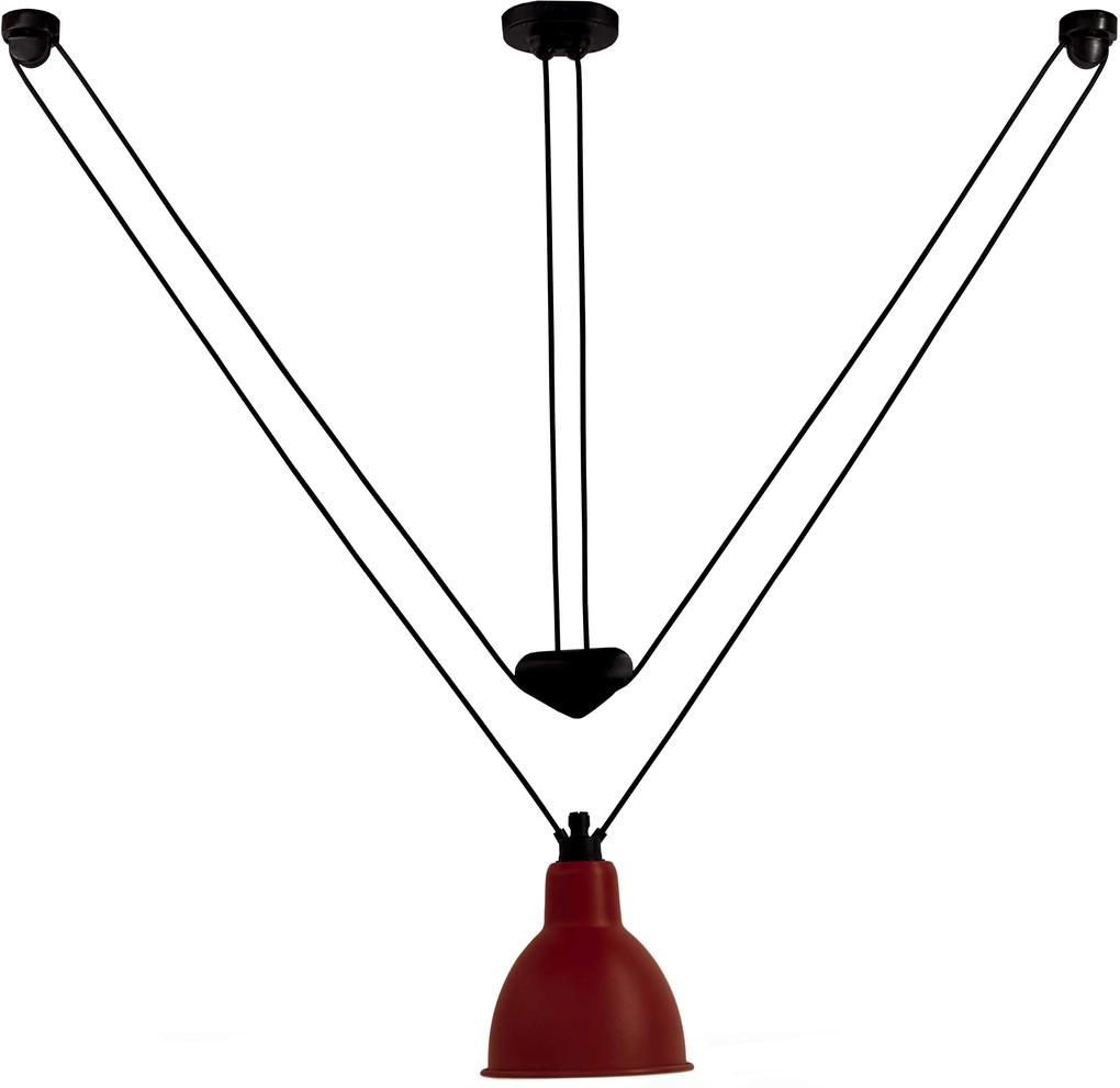 DCW éditions Acrobates de Gras N328 L hanglamp rood