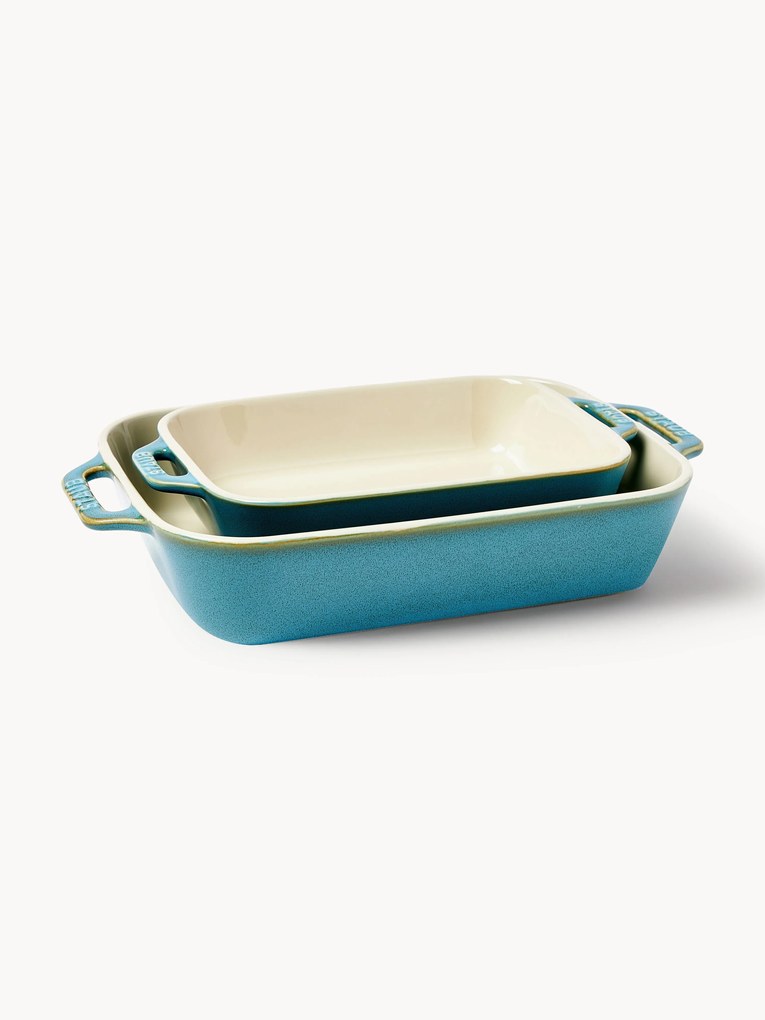 Ovenschalenset Ceramic, set van 2