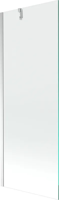Mexen Next badwand 1-delig 70 x 150 cm, transparant, chroom - 895-070-000-00-00-01