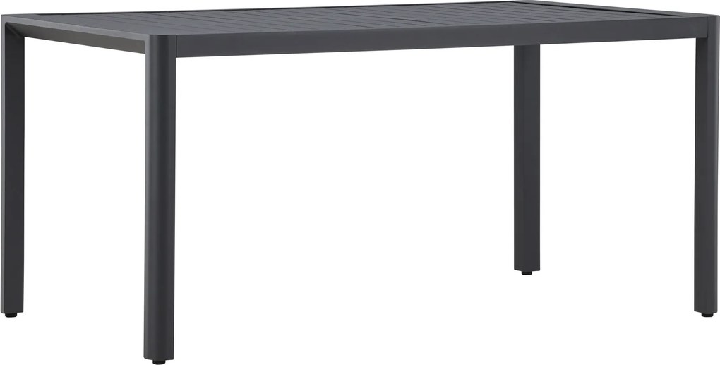 The Outsider Tuintafel Cas Zwart – rechthoekige Aluminium tuintafel 150 x 85 cm