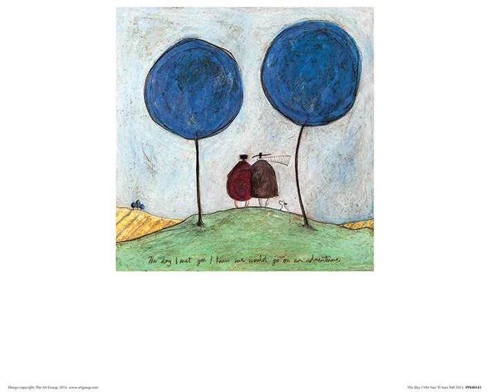 Kunstdruk Sam Toft - The Day I Met You